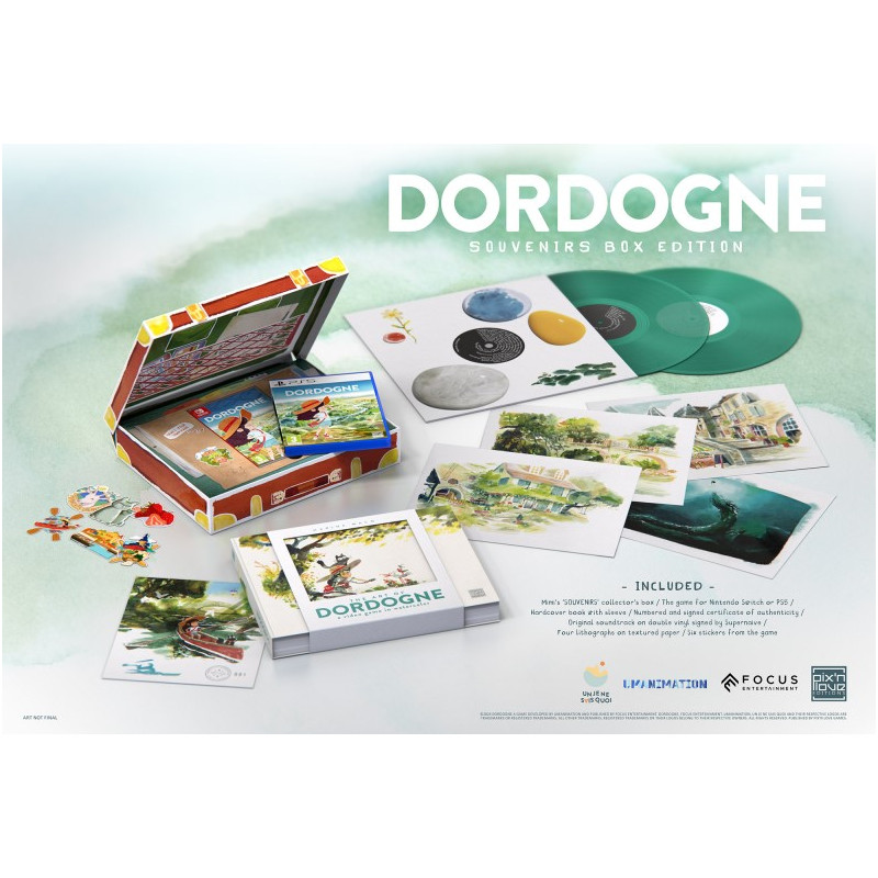 Dordogne Coffret Deluxe "Souvenirs Box" Collector PS5 (Multi-Language/Pix'n Love) New