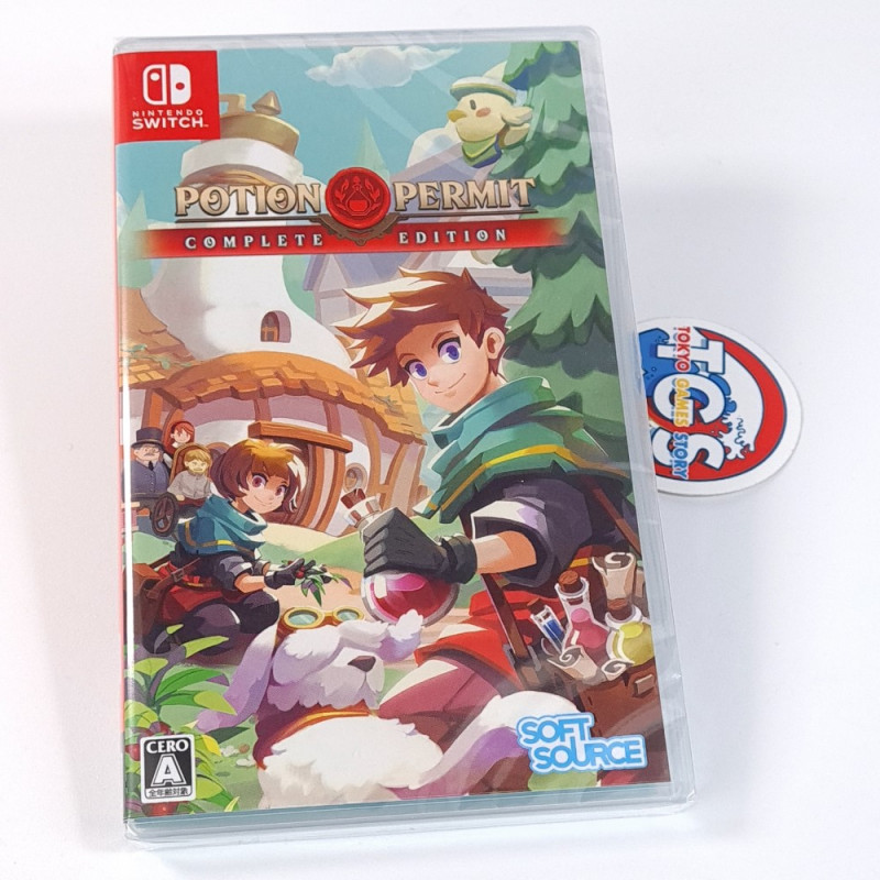 Potion Permit [Complete Edition] Switch Japan New (Game in Multi-Language/RPG)