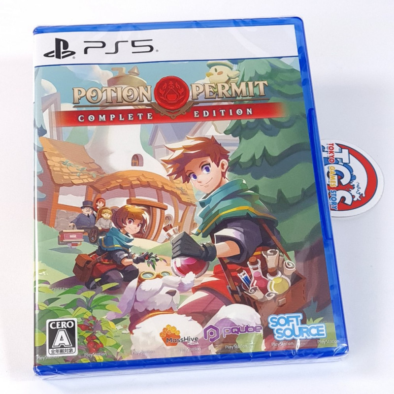 Potion Permit [Complete Edition] PS5 Japan New (Game in Multi-Language/RPG)