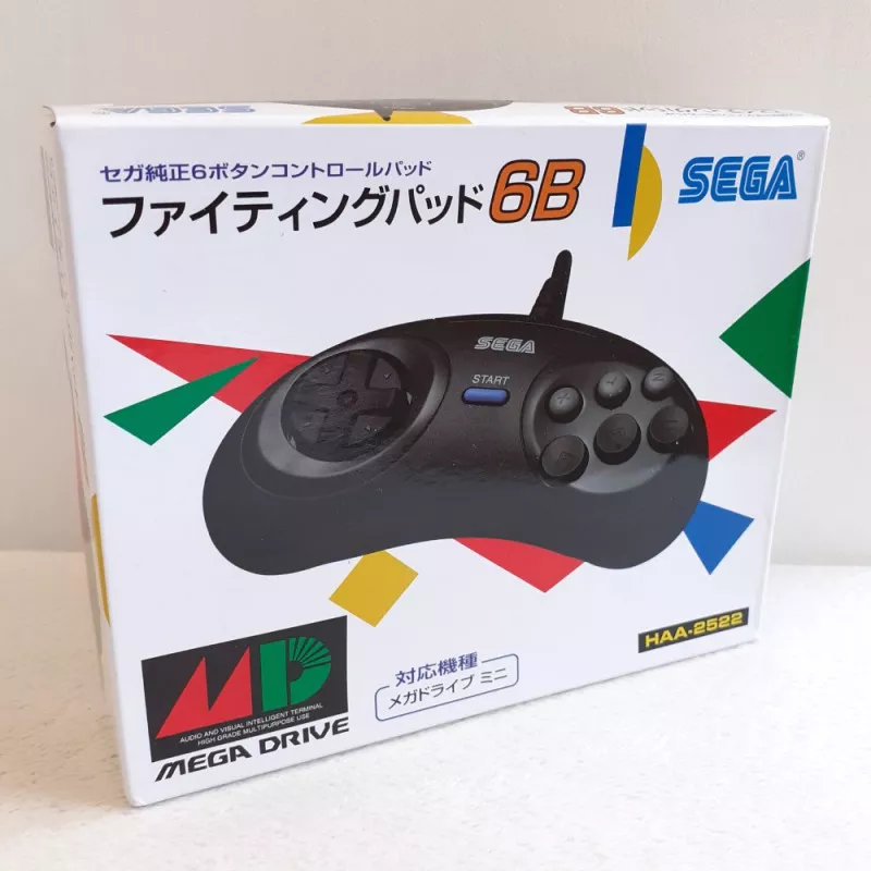 メガドライブミニ ファイティングパッド6B[HAA-2522] Sega Megadrive MINI Japan Ver. NEW/NEUF  Region Free Mega Drive 6 Buttons HAA-2522