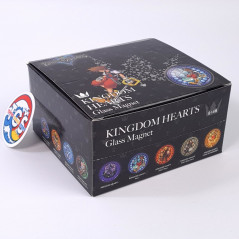 Kingdom Hearts Glass Magnet (Full Set of 14 Pieces) Disney & Ensky Japan New