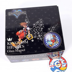 Kingdom Hearts Glass Magnet (Full Set of 14 Pieces) Disney & Ensky Japan New