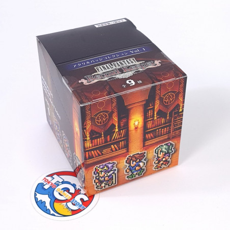 Final Fantasy Record Keeper Acrylic Badge Collection Vol.1 Full Set 9pcs JPN New