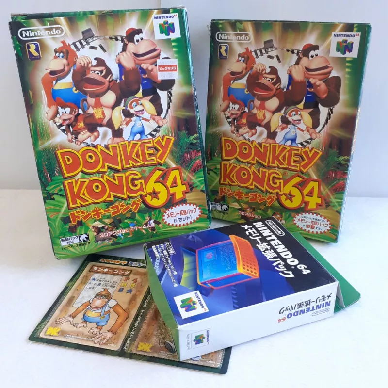 ドンキーコング64[拡張パック同梱] Nintendo 64 Japan Ver. Ram Pak N64 nintendo 1999