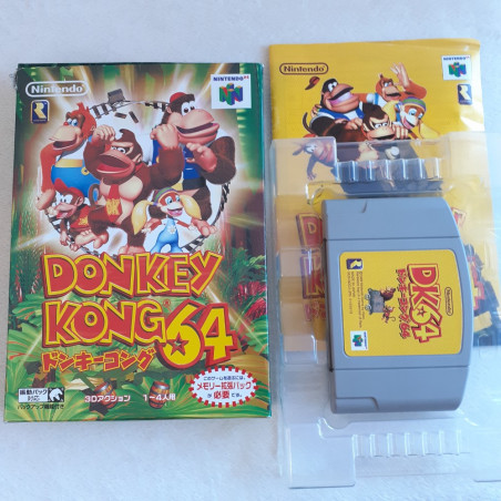 Donkey Kong 64 Memory Expansion Pack Limited Edition Nintendo 64 Japan Ver. Ram Pak N64 nintendo 1999