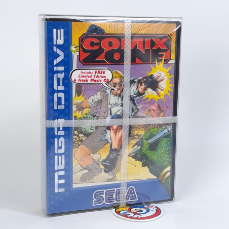 Comix Zone + Music CD Megadrive Pal-Euro Sega NEUF/NEW FACTORY SEALED Mega drive