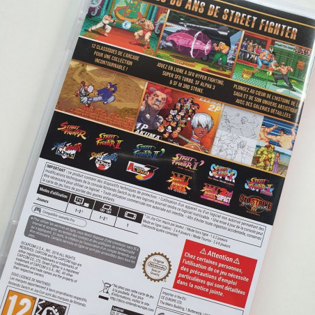 Street Fighter 30th Anniversary Collection Switch FR Ver.USED Capcom Combat/Fighting Nintendo 5055060948385
