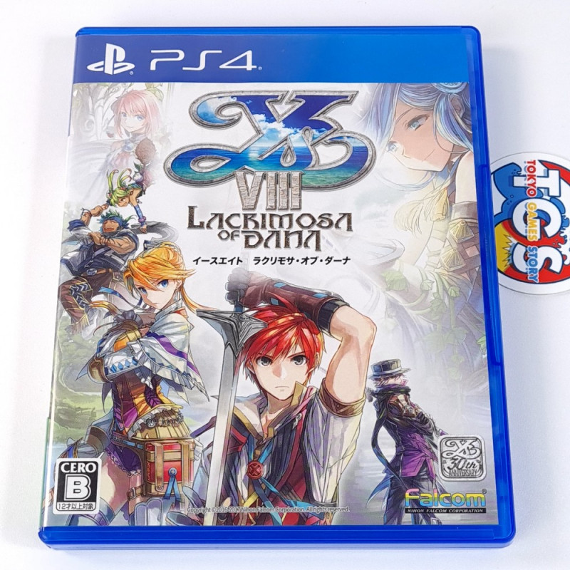 Ys VIII Lacrimosa of Dana PS4 Japan Edition (Action RPG) Playstation 4