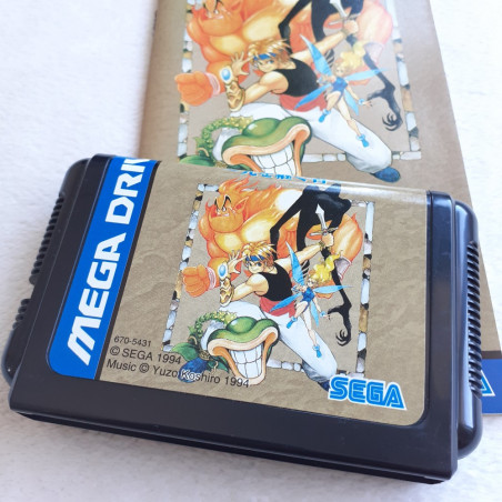 The Story Of Thor Wth Pins&Reg.Card Sega Megadrive Japan Ver. Action Adventure 1994