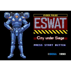 Eswat City Under Siege Sega Megadrive Pal-Euro ACTION 1989 Mega Drive