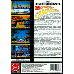 MC DONALD Global Gladiators Sega Megadrive Pal-Euro Virgin Games 1993 Mega Drive