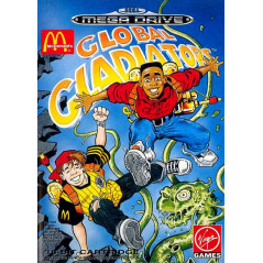 MC DONALD Global Gladiators Sega Megadrive Pal-Euro Virgin Games 1993 Mega Drive