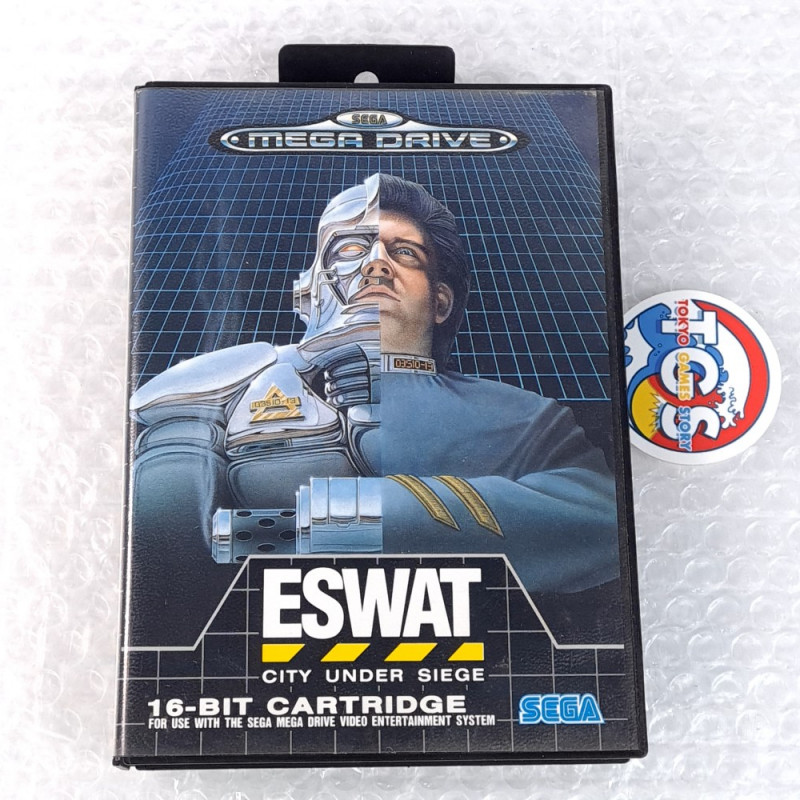 Eswat City Under Siege Sega Megadrive Pal-Euro ACTION 1989 Mega Drive