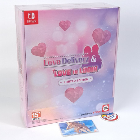 Love Delivery & Love in Login Limited Edition Switch New (Game in ENGLISH/Visual Novel) Asia Ed.
