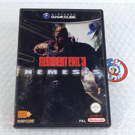 Resident Evil 3 NEMESIS Nintendo Gamecube EURO/PAL FR (Bio Hazard/Capcom/Horror survival)