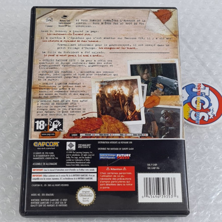 Resident Evil 4 Nintendo Gamecube EURO/PAL Français USED Capcom Horror survival