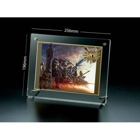 Monster Hunter 20th Anniversary Art Mirror Hikarikirie Hunter Edition Japan New