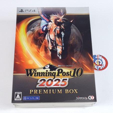 Winning Post 10 2025 [Premium Box] (Limited Edition) PS4 Japan New (Horse Racing Simulation) Koei Tecmo