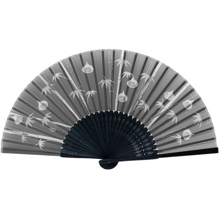Dragon Quest Dragon Worrior Smile Slime Japanese Series Folding Fan Gray JP New