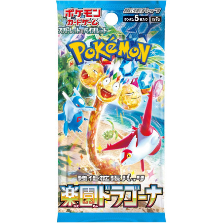 TCG Pokemon Card Game Paradise Dragona Scarlet & Violet sv7a (Sealed box/30Packs) Japan New