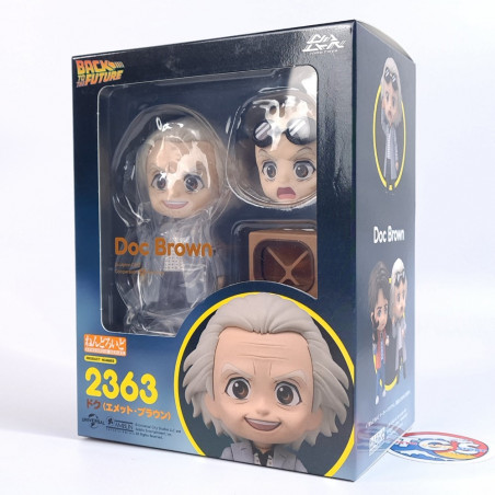 Back to the Future Doc Emmett Brown Nendoroid No.2363 Figurine Figure Japan New