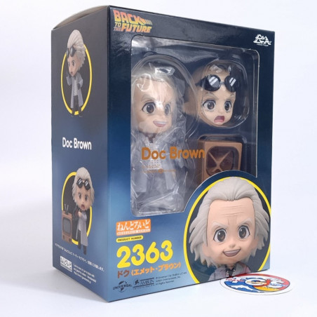 Back to the Future Doc (Emmett Brown) Nendoroid No.2363 Figurine Figure JPN New Official