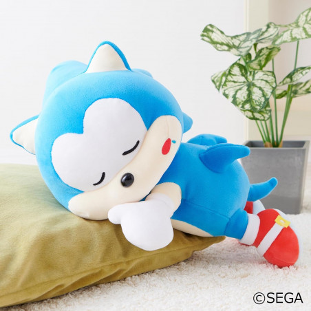 SEGA Fave SONIC & FRIENDS Soft Plush Sonic Peluche (33CM) Japan Exclusive New
