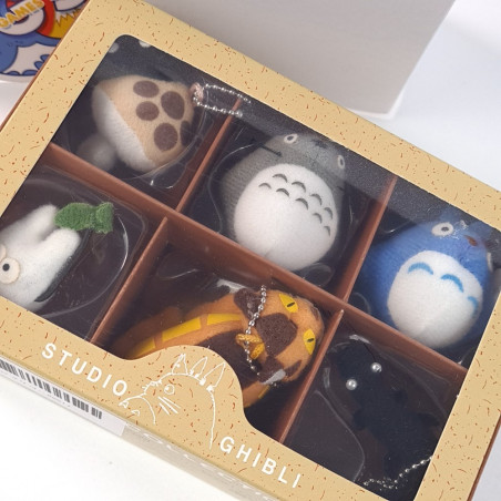 Ghibli Collection My Neighbor Totoro (6 Plush/Peluche/KeyChain Set) Japan New