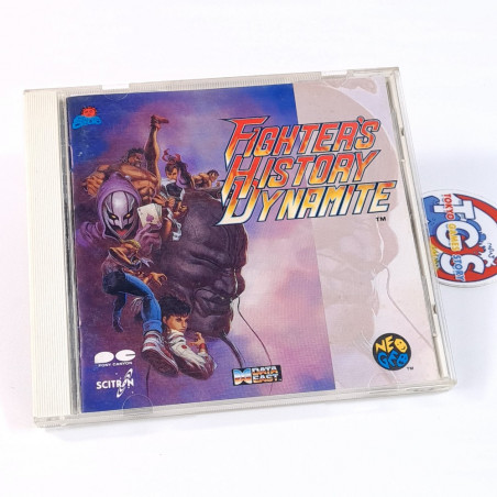 FIGHTER'S HISTORY DYNAMITE / FLYING POWER DISC CD Original Soundtrack OST Japan Game Music