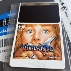 Vigilante (No Manual) Nec PC Engine Hucard Japan Ver. PCE Action Irem Vol.1 1988