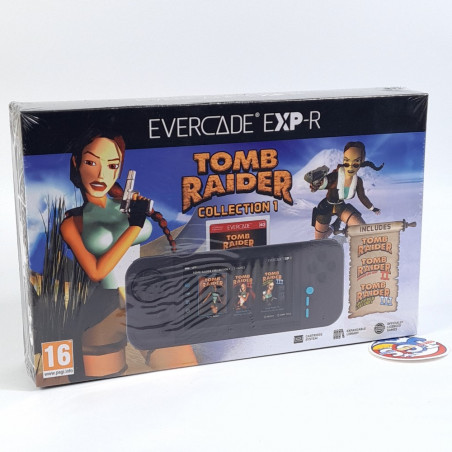 Console Portable Blaze Evercade EXP-R + Tomb Raider 1-2-3 (New Sealed) Retrogame