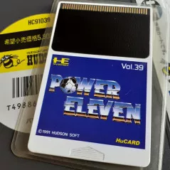 パワーイレブン (No Manual) Nec PC Engine Hucard Japan Ver. PCE Soccer Hudson Soft  Vol.39 1991