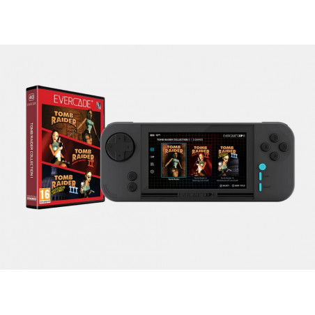 Console Portable Blaze Evercade EXP-R + Tomb Raider 1-2-3 (New Sealed) Retrogame