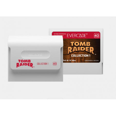 Tomb Raider Collection 1 (I,II,III) - Cartouche Cartridge Evercade n°40 NEW