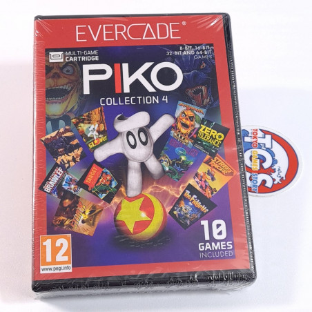 Piko Collection 4 (10 Games) - Cartouche Cartridge Evercade n°39 NEW