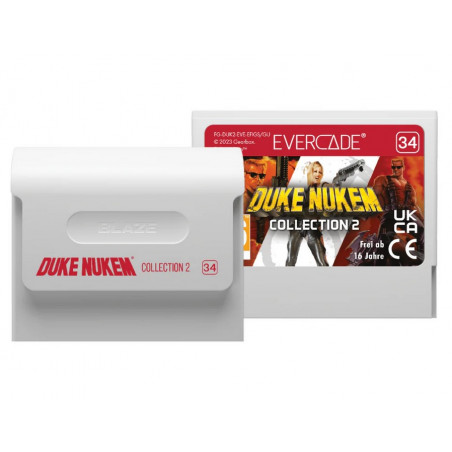Duke Nukem Collection 2 (3 Games) - Cartouche Cartridge Evercade n°34 NEW