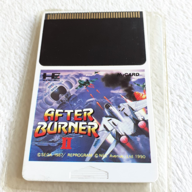 After Burner II (Hucard Only) Nec PC Engine Hucard Japan Ver. PCE Shooting Sega Nec Avenue 1990