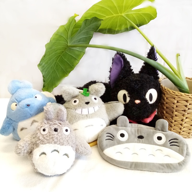 Peluches Studio Ghibli Totoro Kiki Plush Japan Official Goods Set C Jiji Chatbus