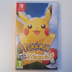Pokemon Let's Go Pikachu Switch FR Ver.USED Nintendo RPG 0045496423124