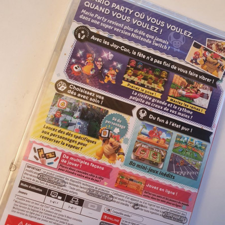 Super Mario Party Nintendo Switch FR ver.NEW Nintendo Party Game 045496422950
