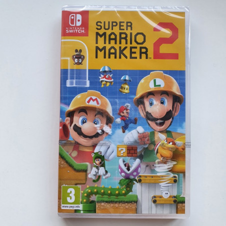 Super Mario Maker 2 Switch FR VER.NEW NINTENDO PLATFORM 0045496424350