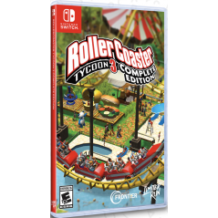 RollerCoaster Tycoon 3 Complete Edition Switch Limited Run 233 (Multi-Language/Simulation) New