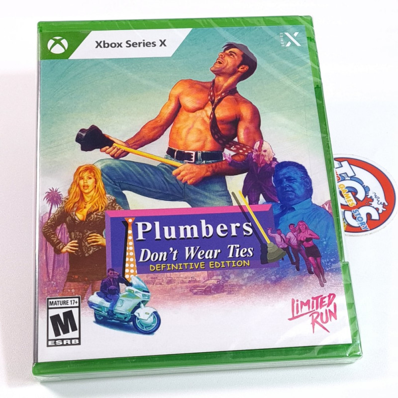 Plumbers Don’t Wear Ties: Definitive Edition Xbox Series X Limited Run Games New (Adventure) Plumbers Don’t Wear Ties: Definitive Edition Xbox Series X Limited Run Games New (Adventure)