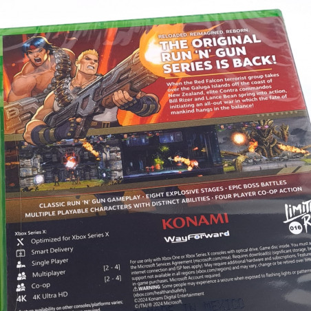 Contra: Operation Galuga Xbox One&Series X Limited Run Games New (Multi-Language/Run&Gun) Probotector