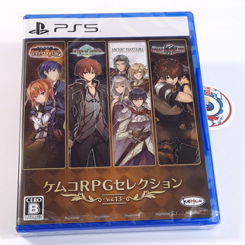 Kemco RPG Selection Vol. 13 PS5 Japan New (4 RPG Games/Chrome Wolf/Grace of Letoile...) Kemco RPG Selection Vol. 13 PS5 Japan New (4 RPG Games/Chrome Wolf/Grace of Letoile...)