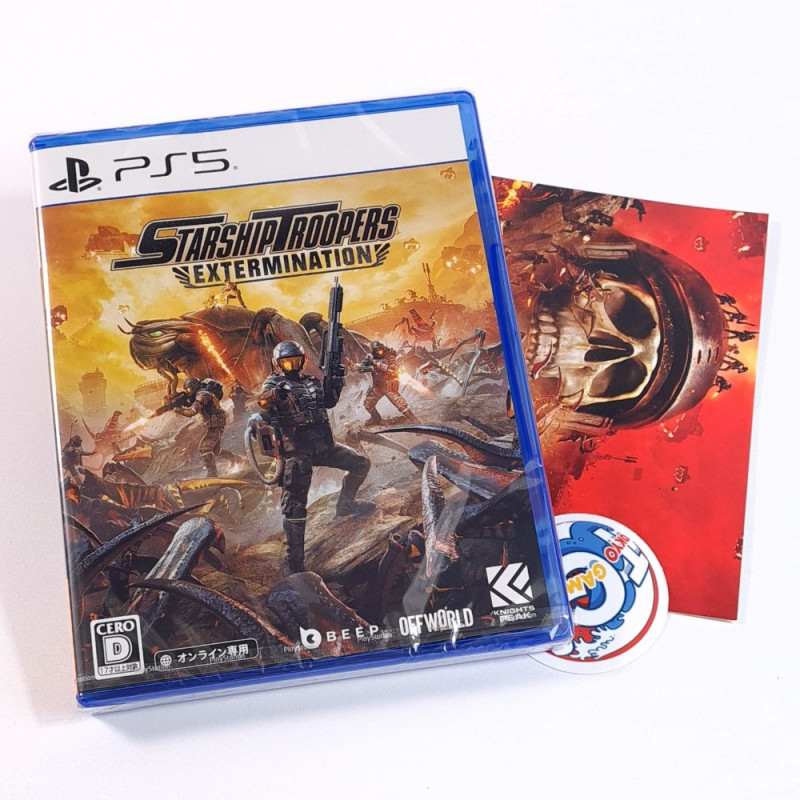 Starship Troopers: Extermination +Postcard PS5 Japan Ed. New (Multi-Languages) Starship Troopers: Extermination +Postcard PS5 Japan Ed. New (Multi-Languages)