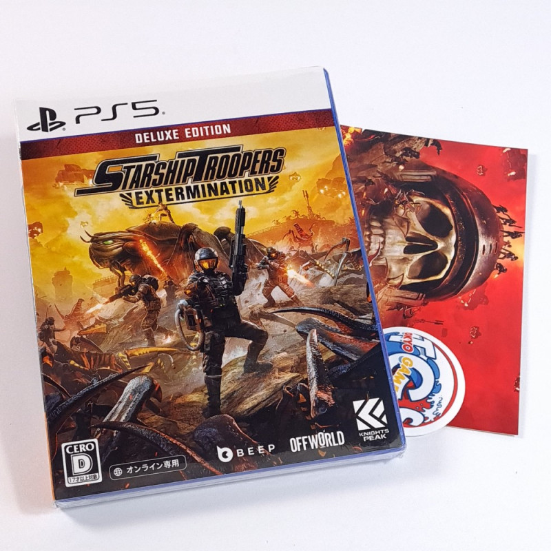 Starship Troopers: Extermination Deluxe Edition PS5 Japan New (Multi-Languages)