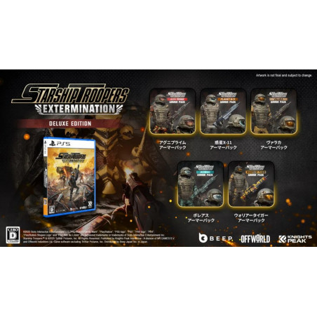 Starship Troopers: Extermination Deluxe Edition PS5 Japan New (Multi-Languages)