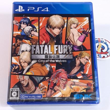 Fatal Fury: City of the Wolves [Special Edition] PS4 Japan New (Multi-Languages)