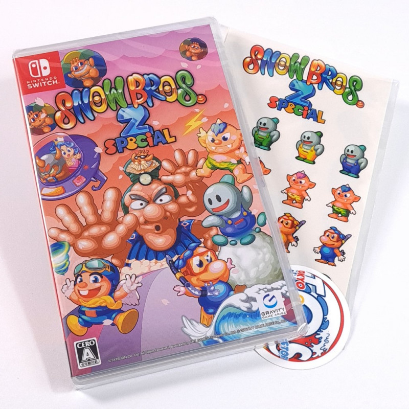 Snow Bros. 2 Special +Bonus Switch Japan Ed. New (Multi-Language/Arcade Tatsujin) Snow Bros. 2 Special +Bonus Switch Japan Ed. New (Multi-Language/Arcade Tatsujin)
